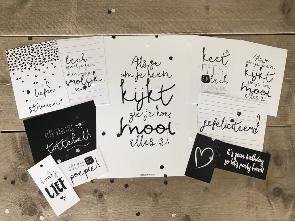 kaartjes, labels poster #winkeltjevananne mariekeblogt.nl
