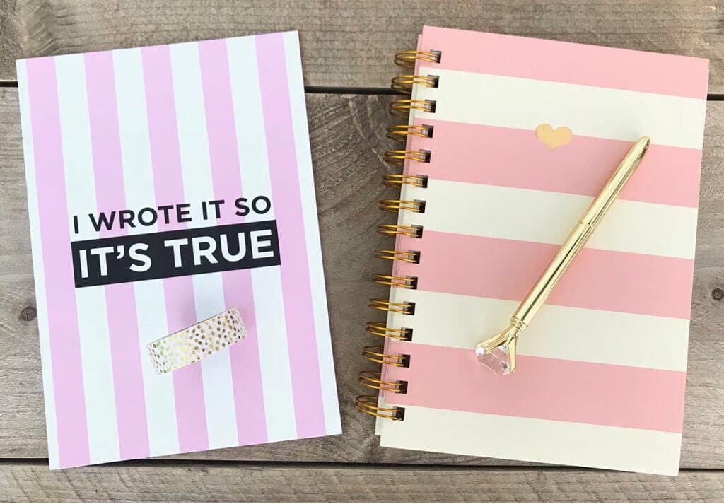 notebooks roze - by bird mariekeblogt.nl